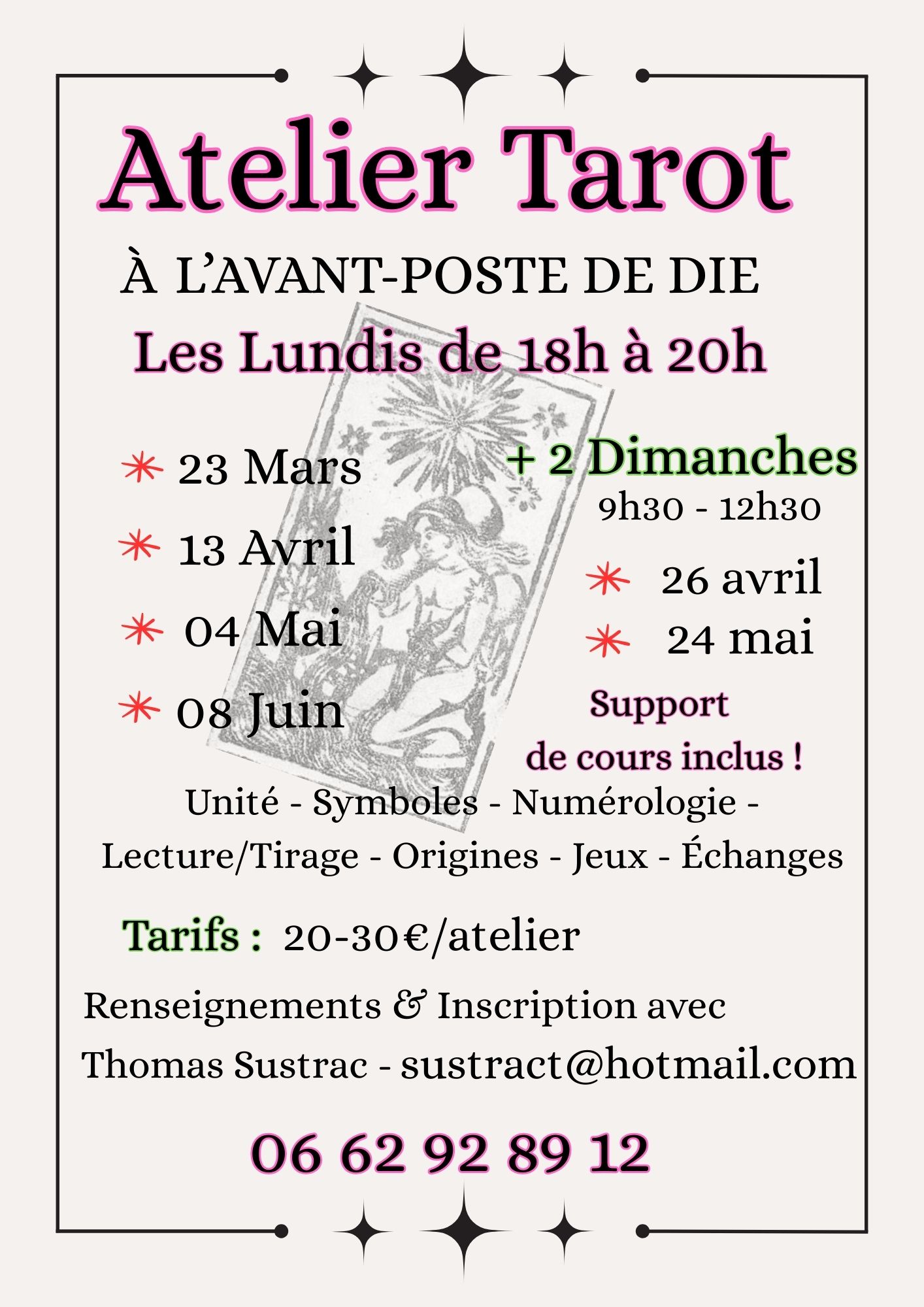 Tarot de Marseille - Thomas Sustrac - 24/05